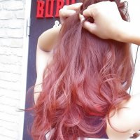 ヘアカラー　ブリーチなし