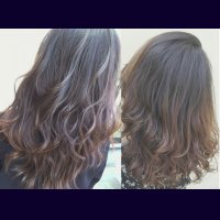 デジタルパーマとヘアカラー（白髪染め）